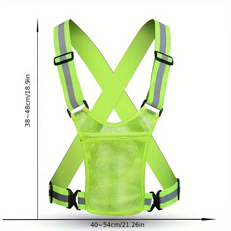 Adjustable Reflective Safety Vest - Image 4