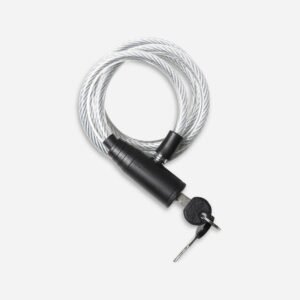 Accessories Lock with Key 100 Grey
