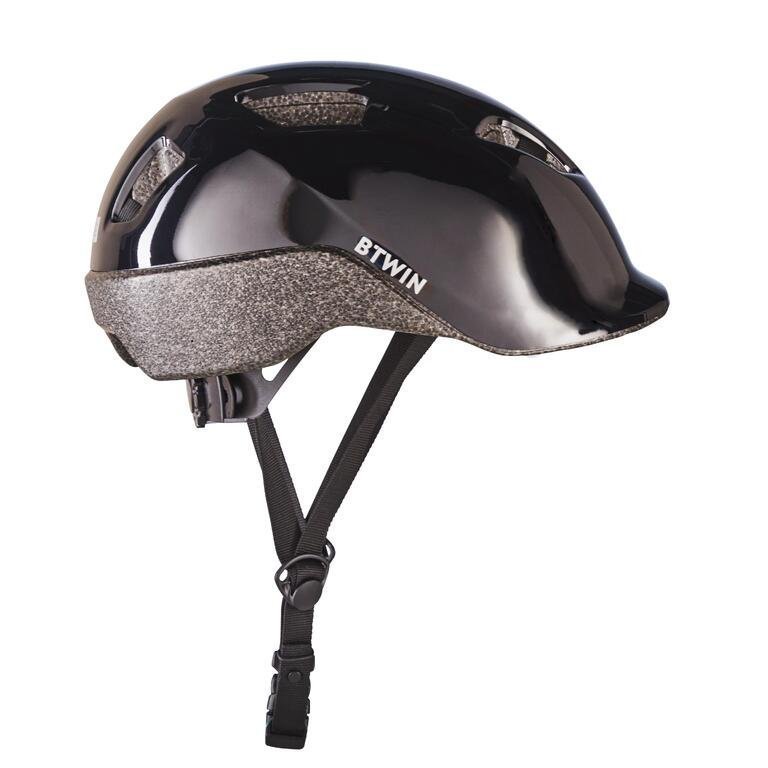 Kids' Bike Helmet 100 - Black - Image 2