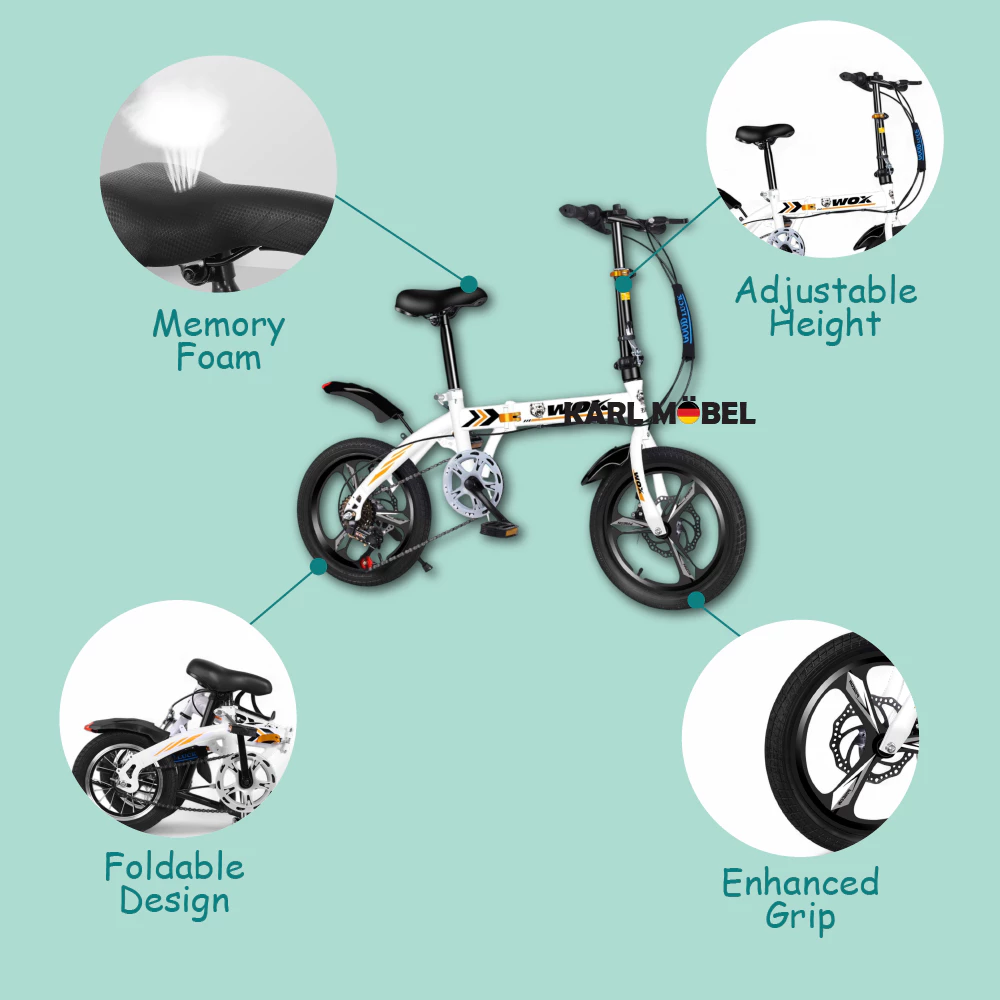 Ultra Light Foldable Bicycle 20inch - Image 2