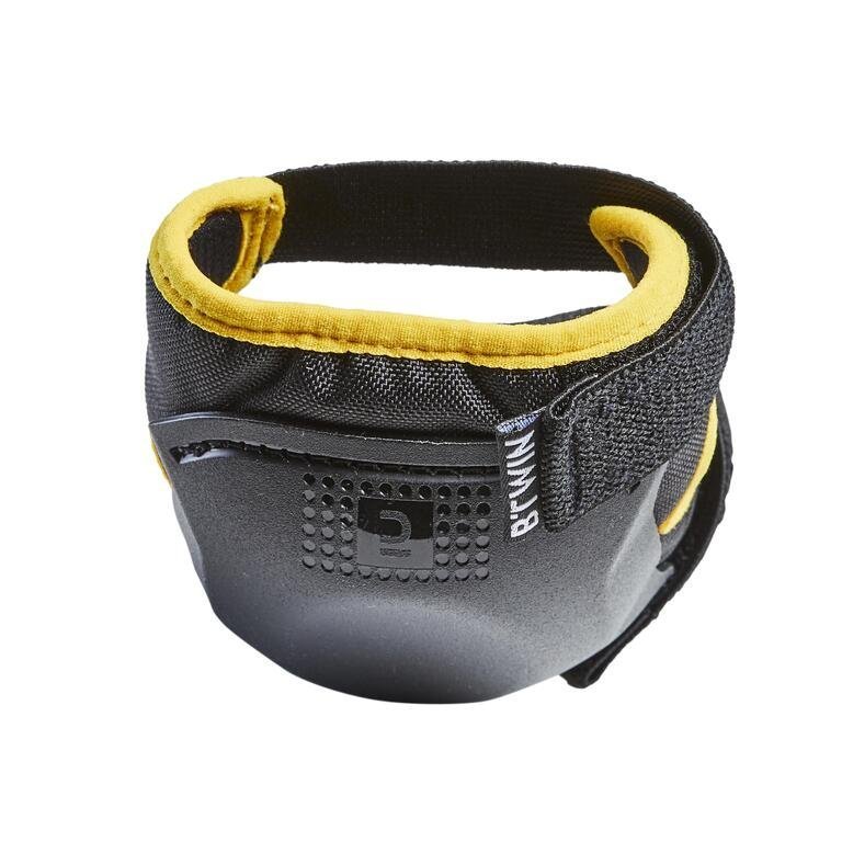 One Size Cycling Elbow and Knee Protectors Set 3 to 6 Years Yellow - Image 4